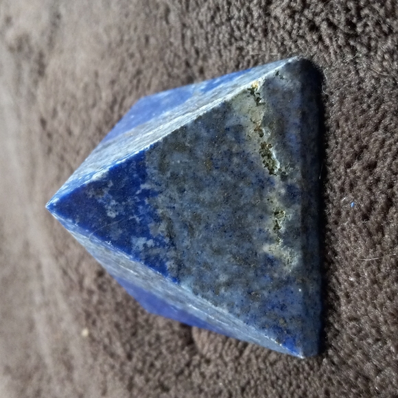 Gemstone healing stone pyramid 89 gram lapis Lazuli - Picture 5 of 6